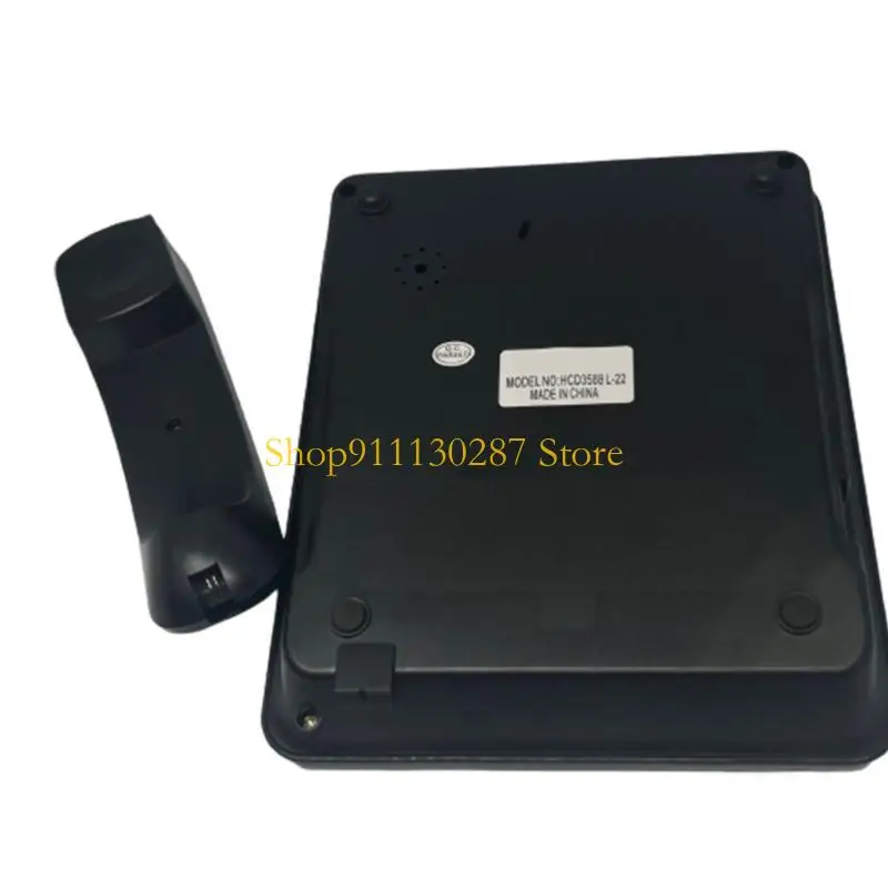 J1HC Teléfono línea fija con cable Big Boton Booth Houseeing Business Desktop Teléfono - imagen 4