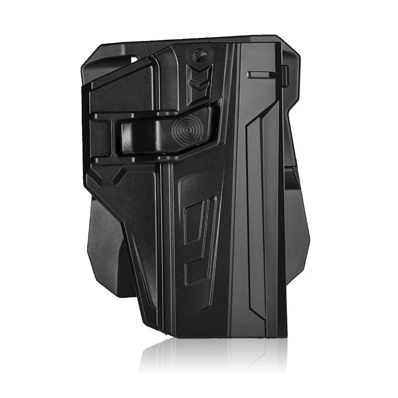 Funda táctica para pierna y muslo, funda para pistola CZ P07/P09 con Clip para cinturón MOLLE, soporte para pistola de bloqueo automático, funda para el pecho Molle - imagen 4