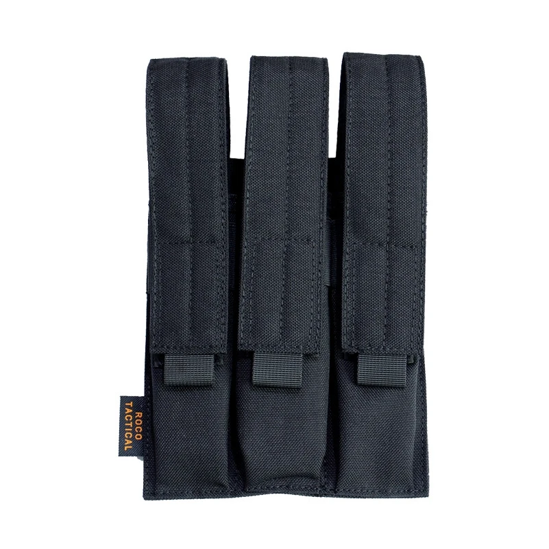 Bolsa táctica Triple para revistas Mp5, accesorio para chaleco Molle de caza, arp9 Mag, soporte para PAMG PS90 MPX - imagen 2