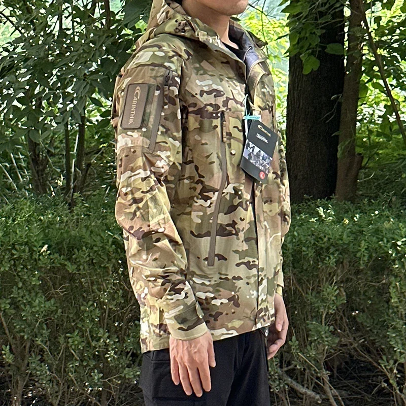 PRG-Chaqueta de tormenta táctica resistente al viento, impermeable, transpirable, sastrería tridimensional - imagen 2