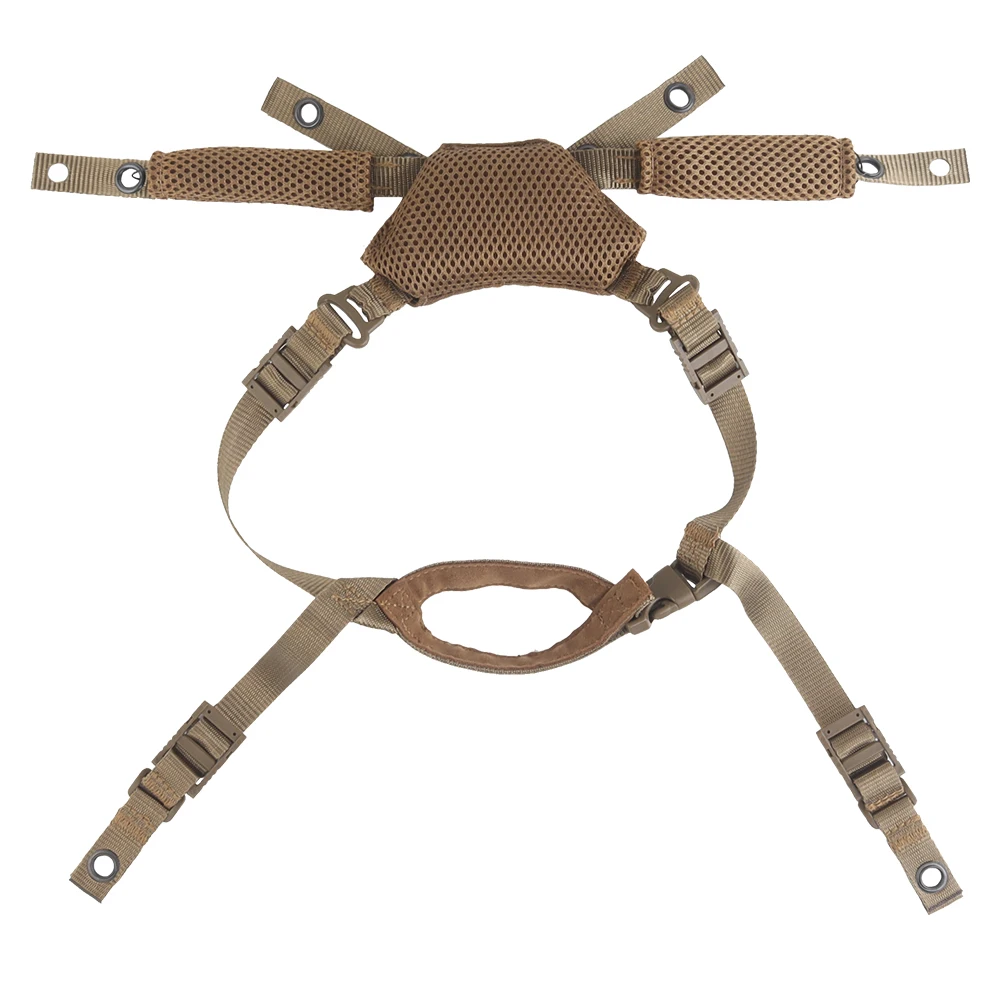 Wendy casco correa para la barbilla sistema de suspensión equipo ajustable Wendy FAST MICH caza táctica Airsoft casco accesorio de repuesto - imagen 2