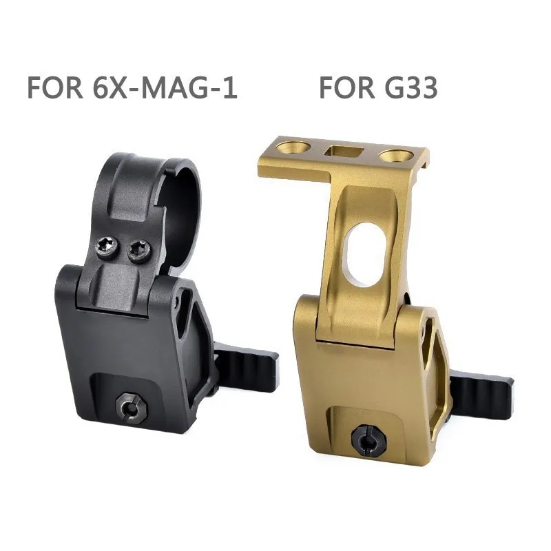 Accesorios para armas de caza de Base plegables de montaje táctico en FTC 558 G33 6X-Mag-1 G43 - imagen 2