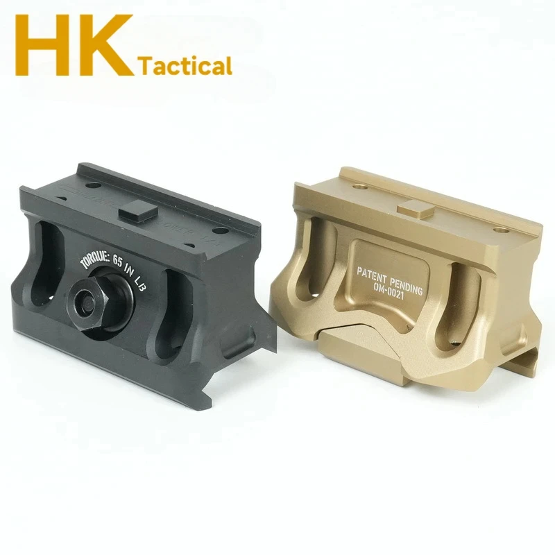 Soporte óptico táctico de Metal BCM, montaje de óptica de holografía de punto rojo 1/3, alcance AR15, Base de aumento de altura compatible con accesorio de riel de 20MM - imagen 3