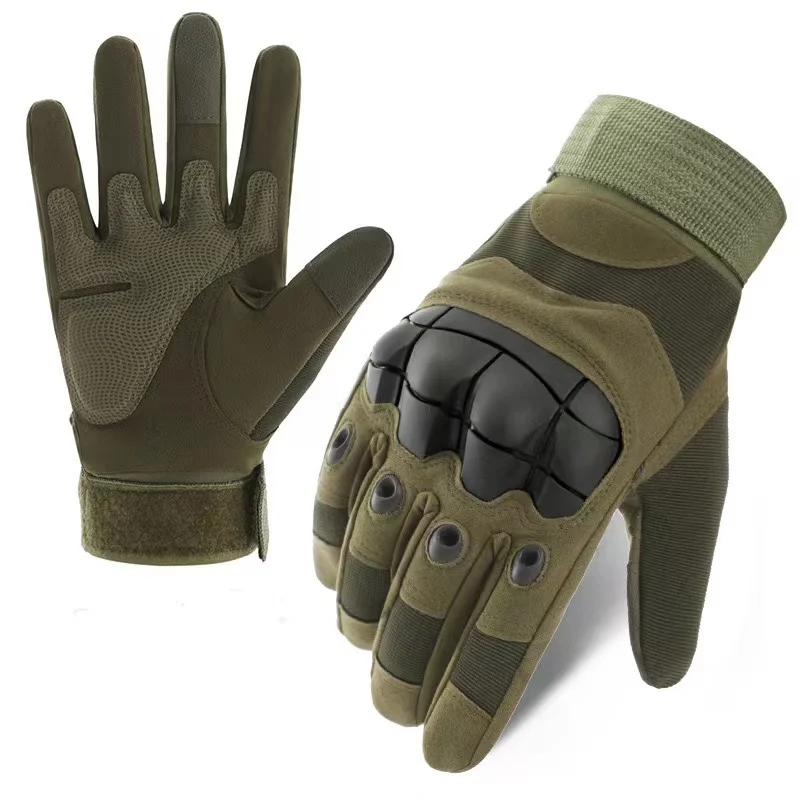 Guantes para caminar con dedos completos para deportes al aire libre, guantes de montañismo, diseño táctil, protección deportiva para Fitness, guantes para motocicleta