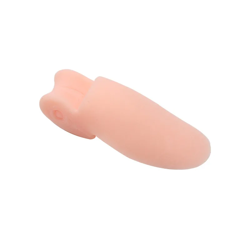 Corrector de pulgar de Gel de silicona, Protector de juanete, dedo del pie, Hallux Valgus, separador, alisador de dedo, ajustador, herramienta de cuidado de los pies, 2 uds. - imagen 5