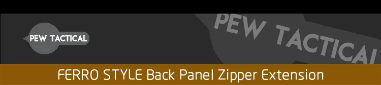 Panel trasero con extensión de cremallera UA86