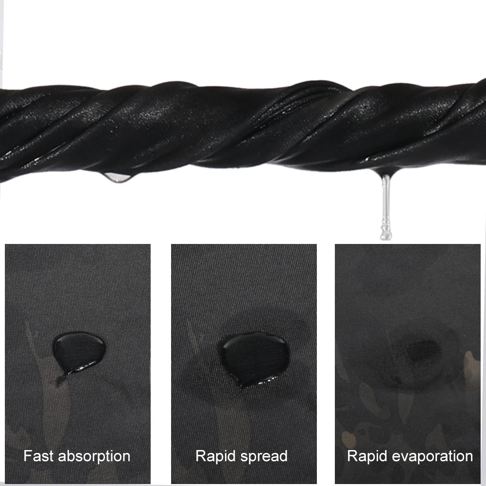 Mascarilla facial transpirable para hombre, Bandana de camuflaje para deportes al aire libre, ciclismo, senderismo, pesca, calentador de cuello, bufanda de tubo - imagen 5