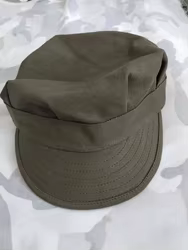 Sombrero octogonal verde de utilería de película americana