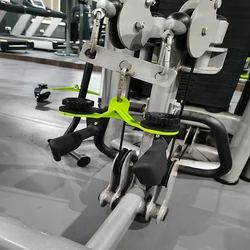 Barra de poleas ajustable para cable y remo, entrenamiento en casa