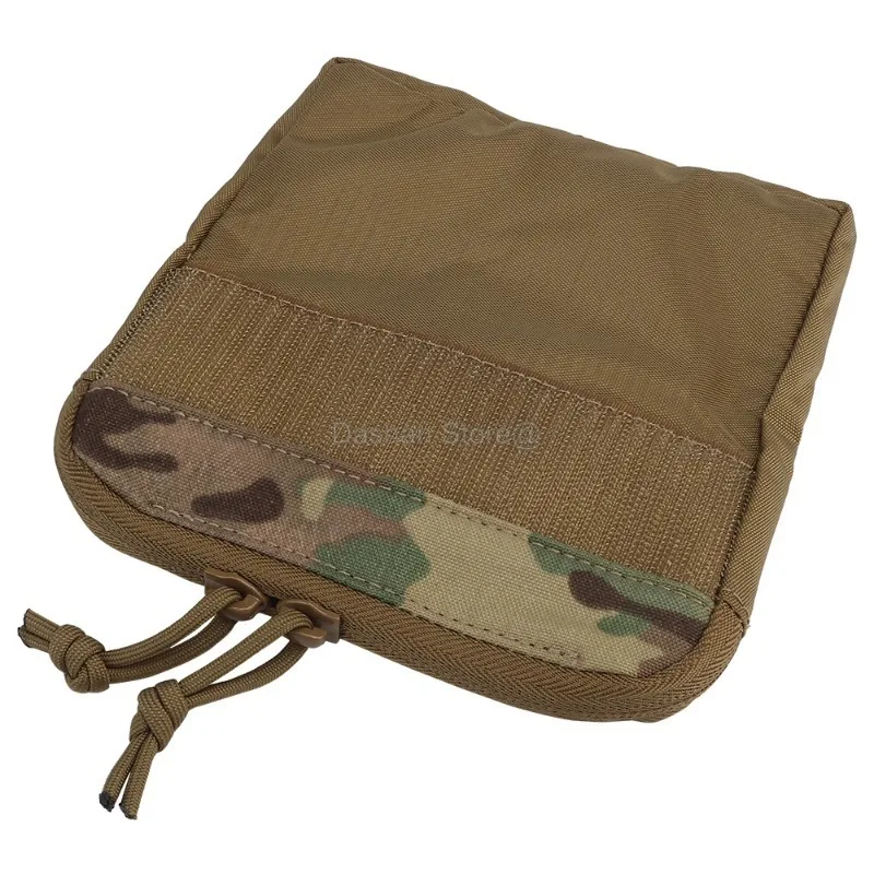 Bolsa delgada con cremallera de medio bolsillo con inserto de canguro, almacenamiento de engranajes para deportes al aire libre, solapa frontal doble, chaleco táctico de caza, accesorios - imagen 4