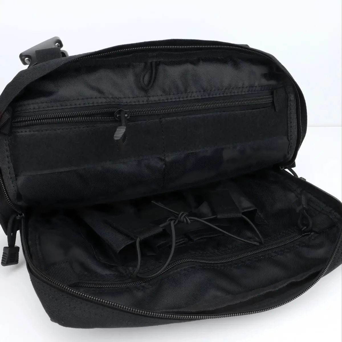 ABBREE-Bolsa táctica de PT-13 EDC para pecho, soporte de Radio de doble hombro para GP340 BF UV-5R 888S UV-9R PRO, Radios bidireccionales para rescate - imagen 2