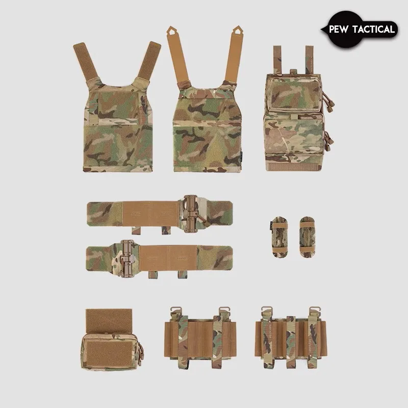 Chaleco táctico PEW TACTICAL para niños para Airsoft Wargame VT13 - imagen 2