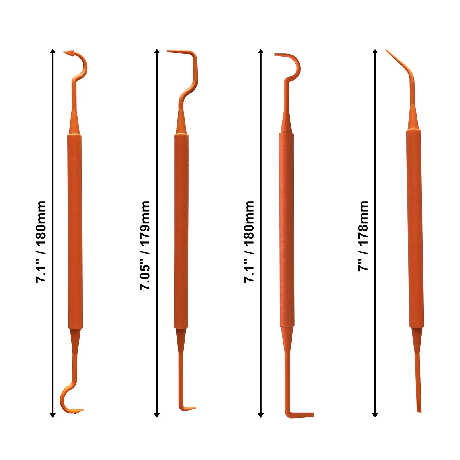 Juego de selección de nailon con gancho de doble extremo, Kit de limpieza Universal para Rifle táctico de caza, herramienta de limpieza de coche, accesorios, herramienta detallada - imagen 4