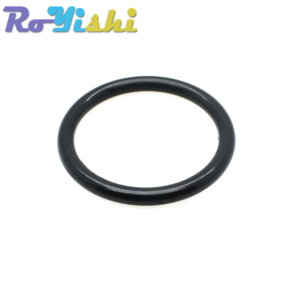 Anillo redondo de plástico para ropa, prendas de vestir, zapatos, mochila, piezas de bolsa al aire libre, accesorio, 5 unids/lote por paquete - imagen 5