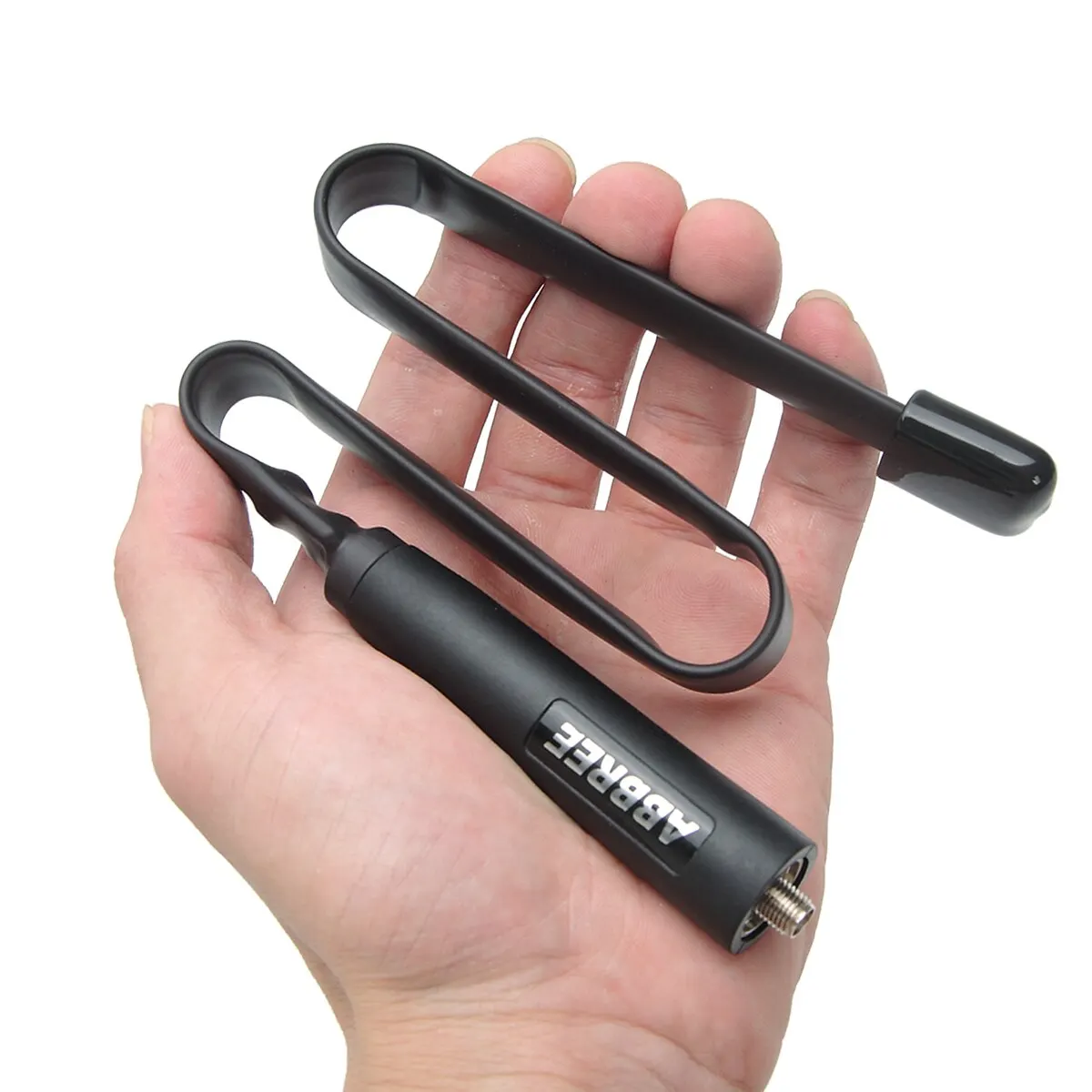 Abbree-antena táctica CS, walkie-talkie plegable de doble banda, SMA hembra, 144/430Mhz, para Baofeng UV 5R 13 Pro 888S Quansheng UV K5 - imagen 5