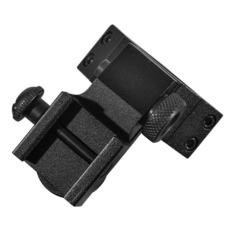 FIRE WOLF 30mm/25mm Ring Adjustable Windage Elevation Rifle Scope Low Mount Sight Flashlight Clamps Hunting Holder