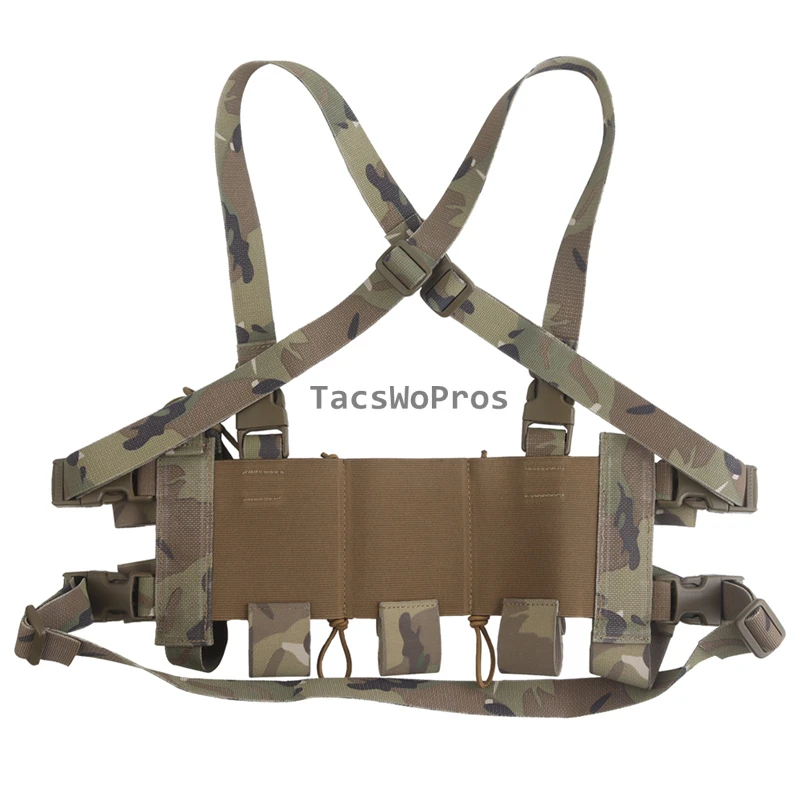 Chaleco táctico CS MOLLE para caza, portaplacas y comunicaciones - imagen 4