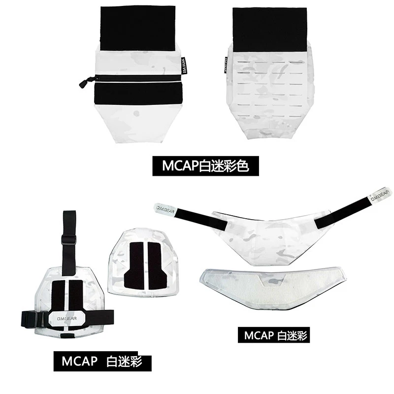 Chaleco táctico Universal, protector de cuello para hombro, protector de entrepierna, Combo para chaleco JPC FCSK - imagen 2