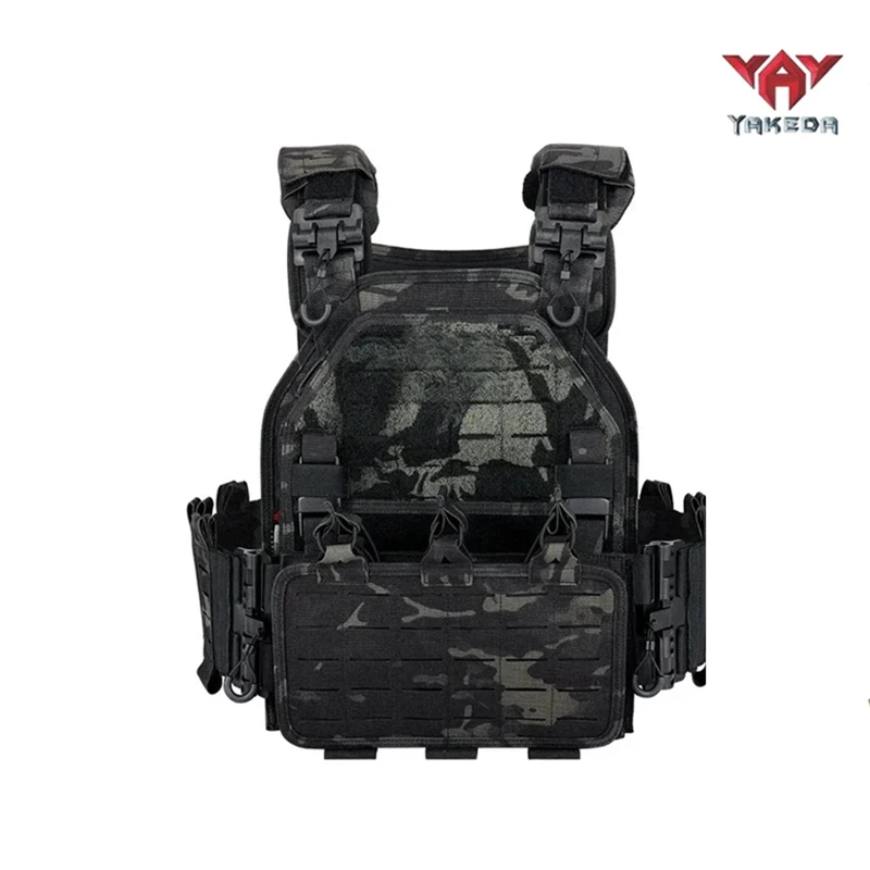 Yakeda 1000D Nylon duradero táctico multi-cam chaleco táctico placa portador chaleco táctico chaleco de caza chaleco protector - imagen 5