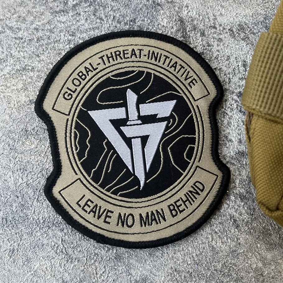 Parche Weilong de operación Delta, insignia de moral táctica, parches tejidos de gancho y bucle para ropa, equipo militar, pegatina para casco - imagen 4