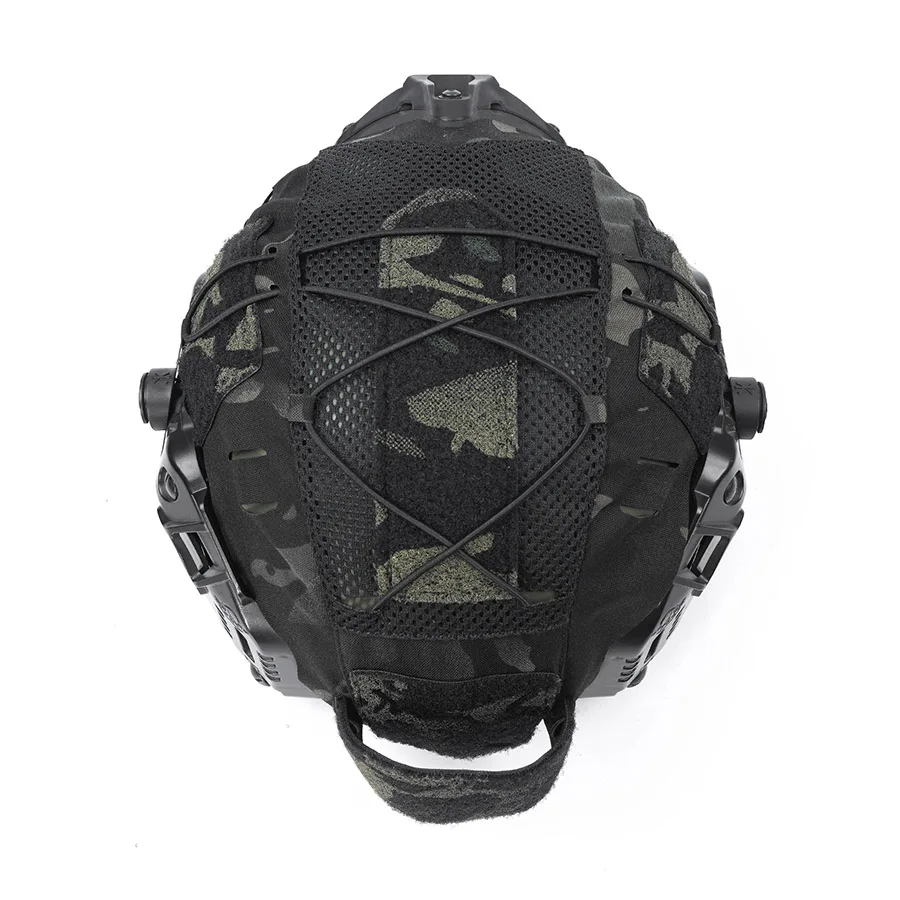 Cubierta de casco táctico CS de caza de tela para casco - imagen 5