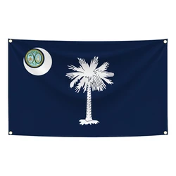 Bandera Carolina del Sur – Tejido táctico ripstop resistente
