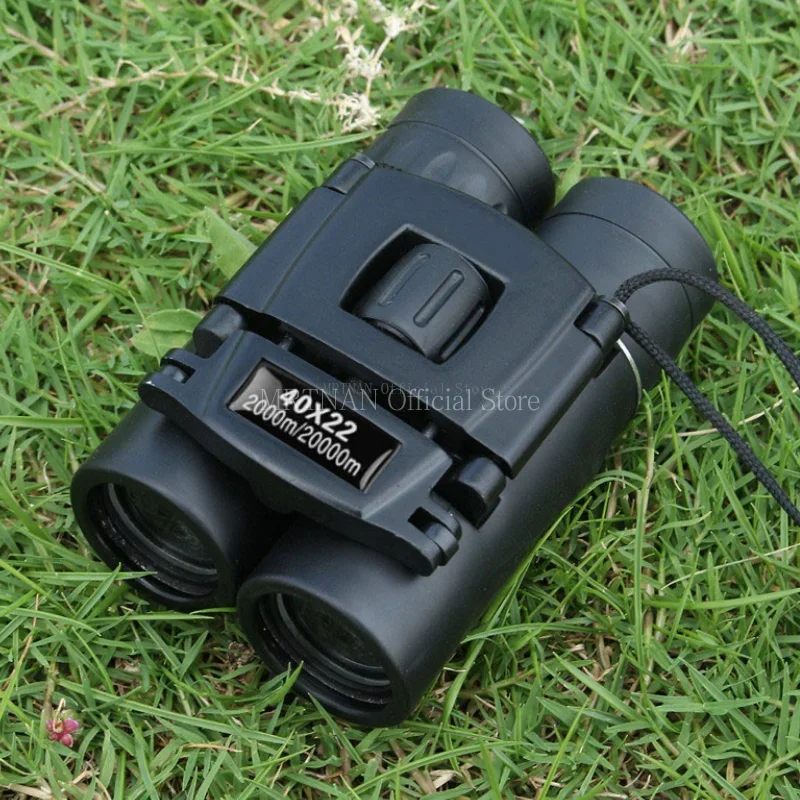 Binoculares potentes HD con zoom de 40x22, Mini telescopio plegable de largo alcance de 2000M, óptica BAK4 FMC para Deportes de caza, Camping al aire libre Tra - imagen 2