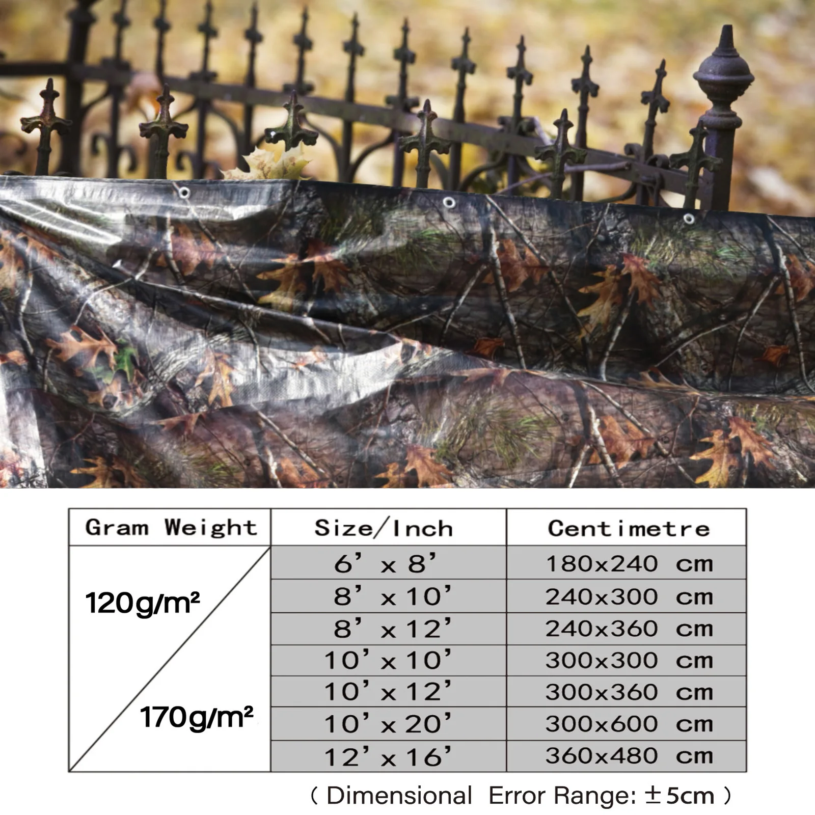 Pérgolas impermeables para jardín, tela de camuflaje para sombra al aire libre, pantalla de lona, toldo, tienda de campaña, refugio solar para acampar - imagen 5