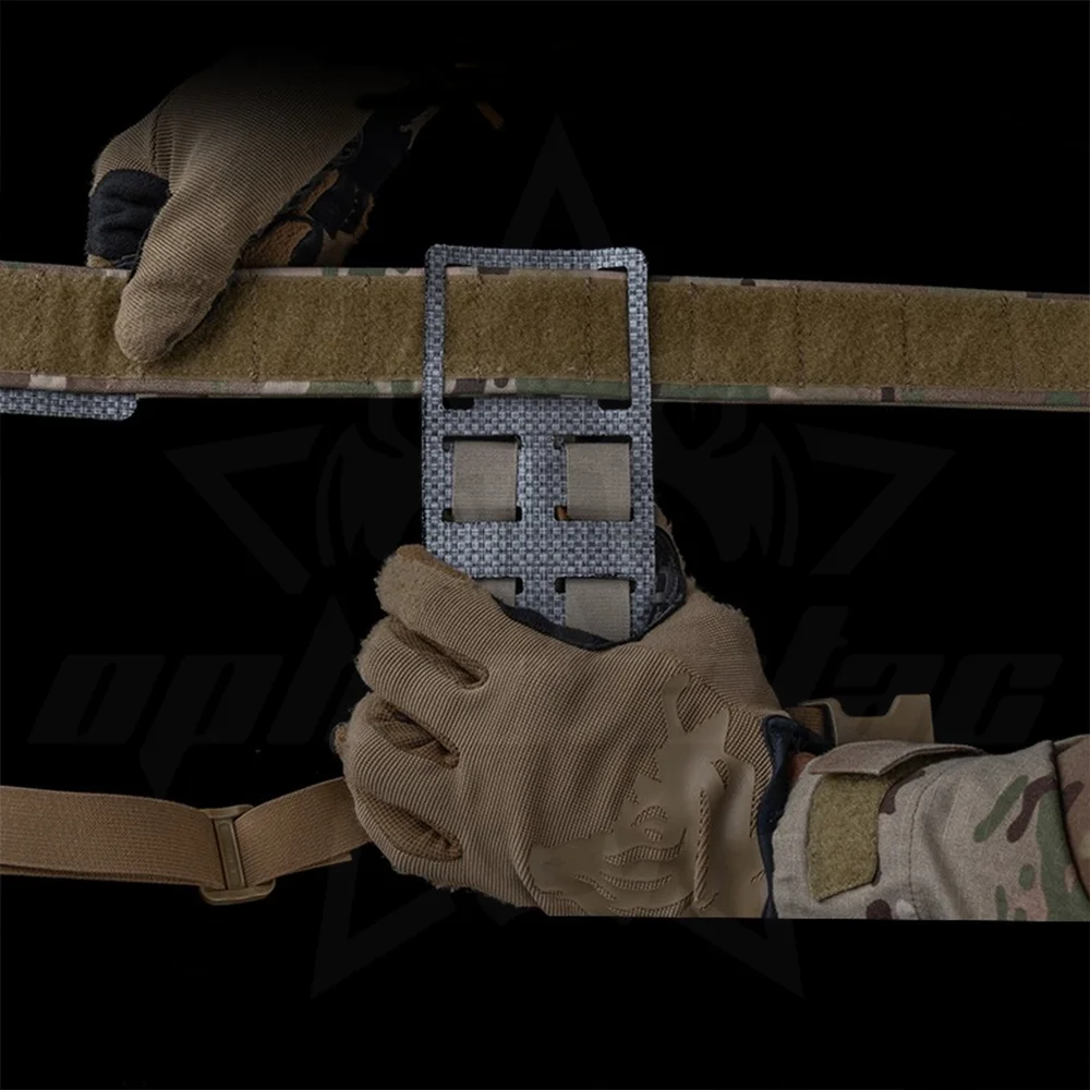 OphidianTac WG-Adaptador de bolsa individual, colgante inferior para cinturón de combate de caza, plataforma de tiro, equipo Airsoft - imagen 5