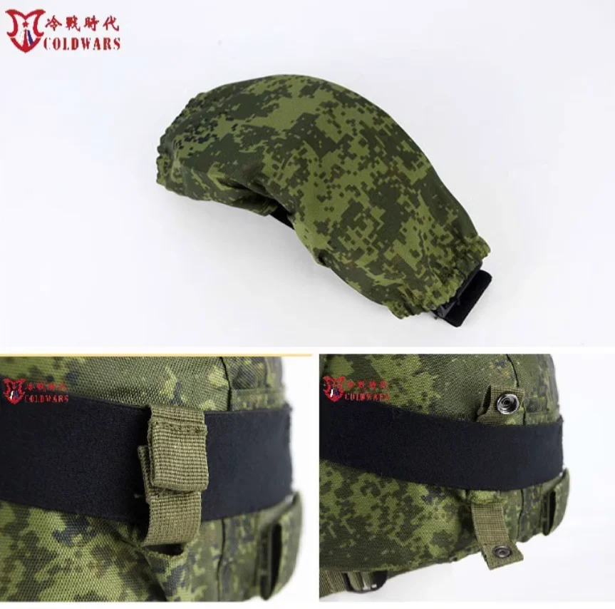 Funda táctica para casco ruso 6B47 + funda para gafas (sin casco) camuflaje Little Green Man EMR/MOX - imagen 4