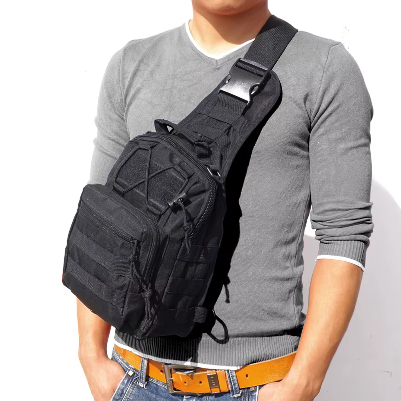 Bolso táctico impermeable de pecho para outdoor ciclismo y senderismo - imagen 2
