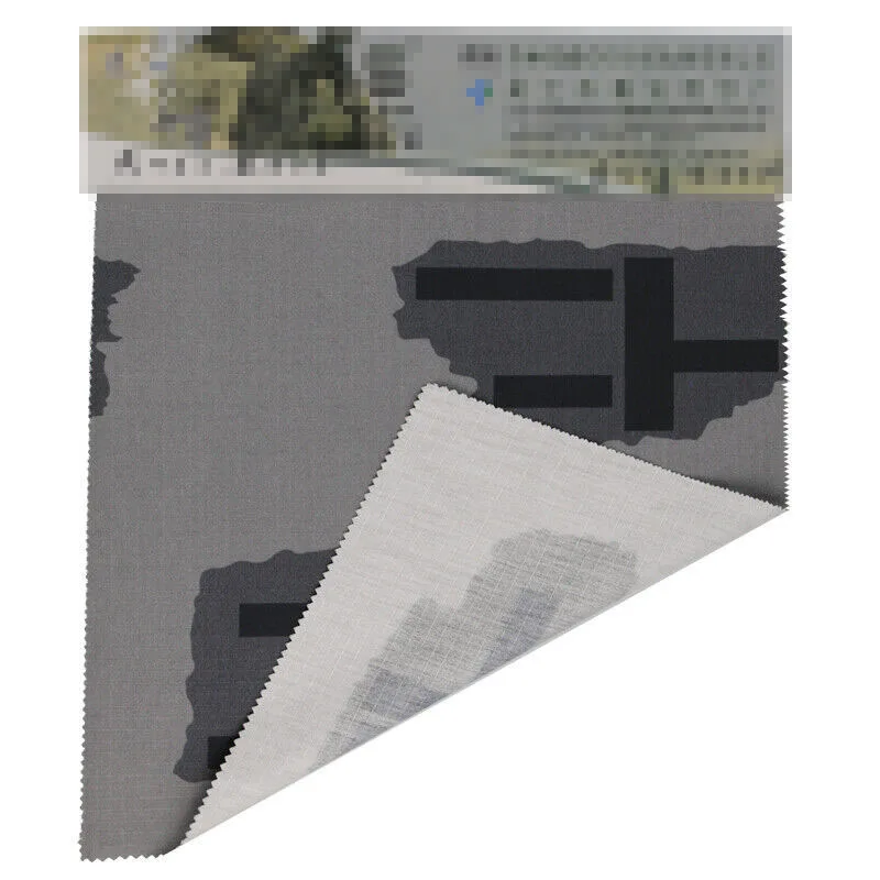 Tela de algodón de nailon para hacer chaqueta táctica, pantalones, Camuflaje, gris, T-BLOCK - imagen 4