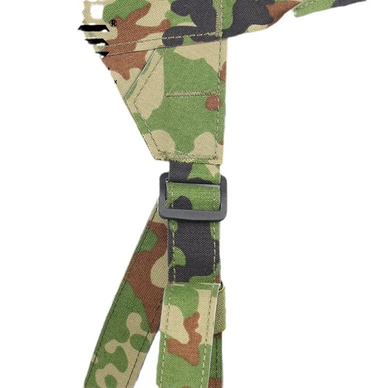 Chaleco táctico, chaleco colgante en el pecho desmontable, chaleco, equipo de protección, equipo de transporte, camuflaje JSDF - imagen 5