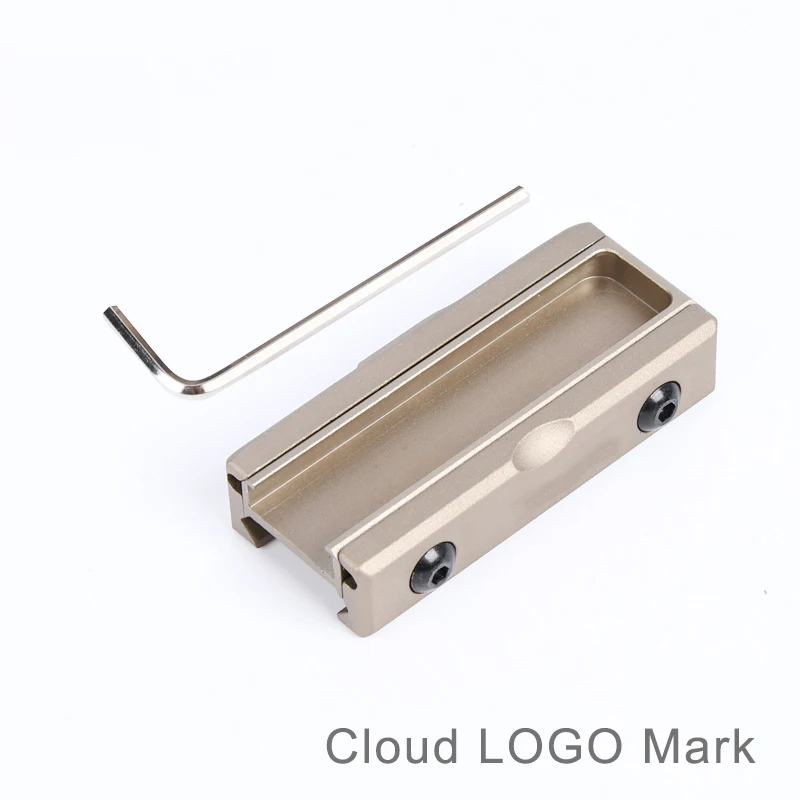 Ranura de montaje de interruptor remoto táctico, M-LOK, Keymod, riel CNC, Panel de bolsillo SF M300 M600, almohadilla de presión de linterna, accesorios de interruptor - imagen 3