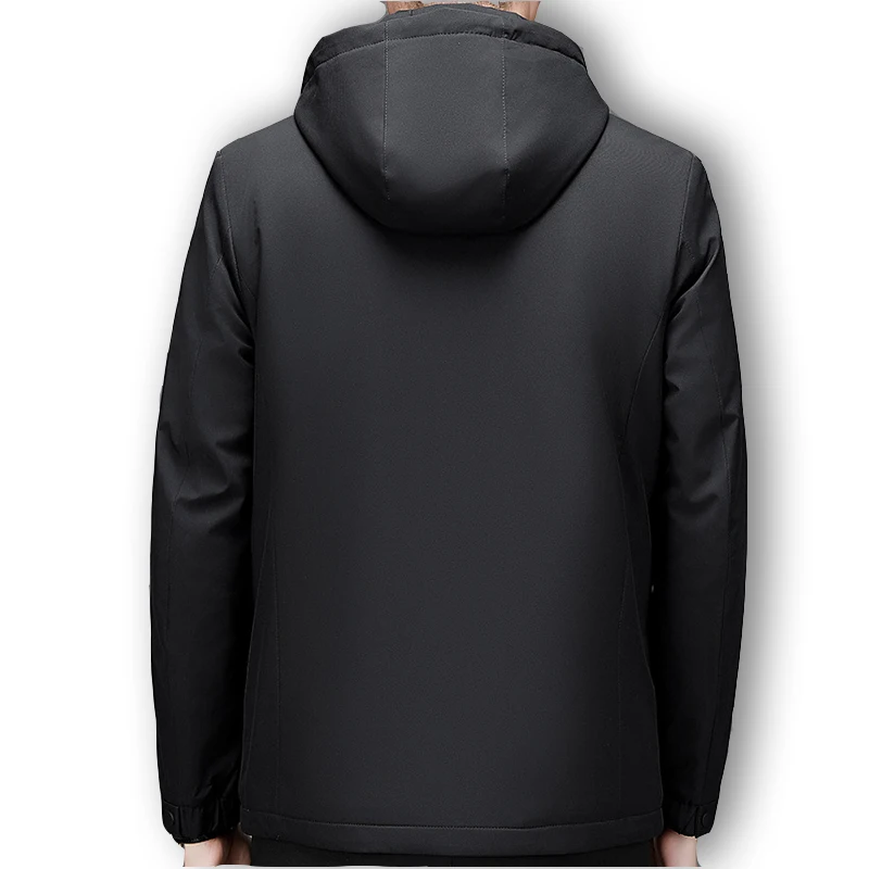 Chaqueta antipuñaladas compuesta de polímero oculto para hombre, ropa táctica antipuñaladas de seguridad para el calor del invierno, anticorte, policía del Fbi - imagen 3