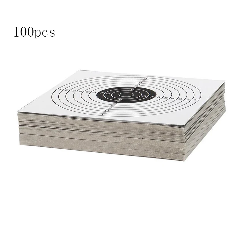 100pcs white paper