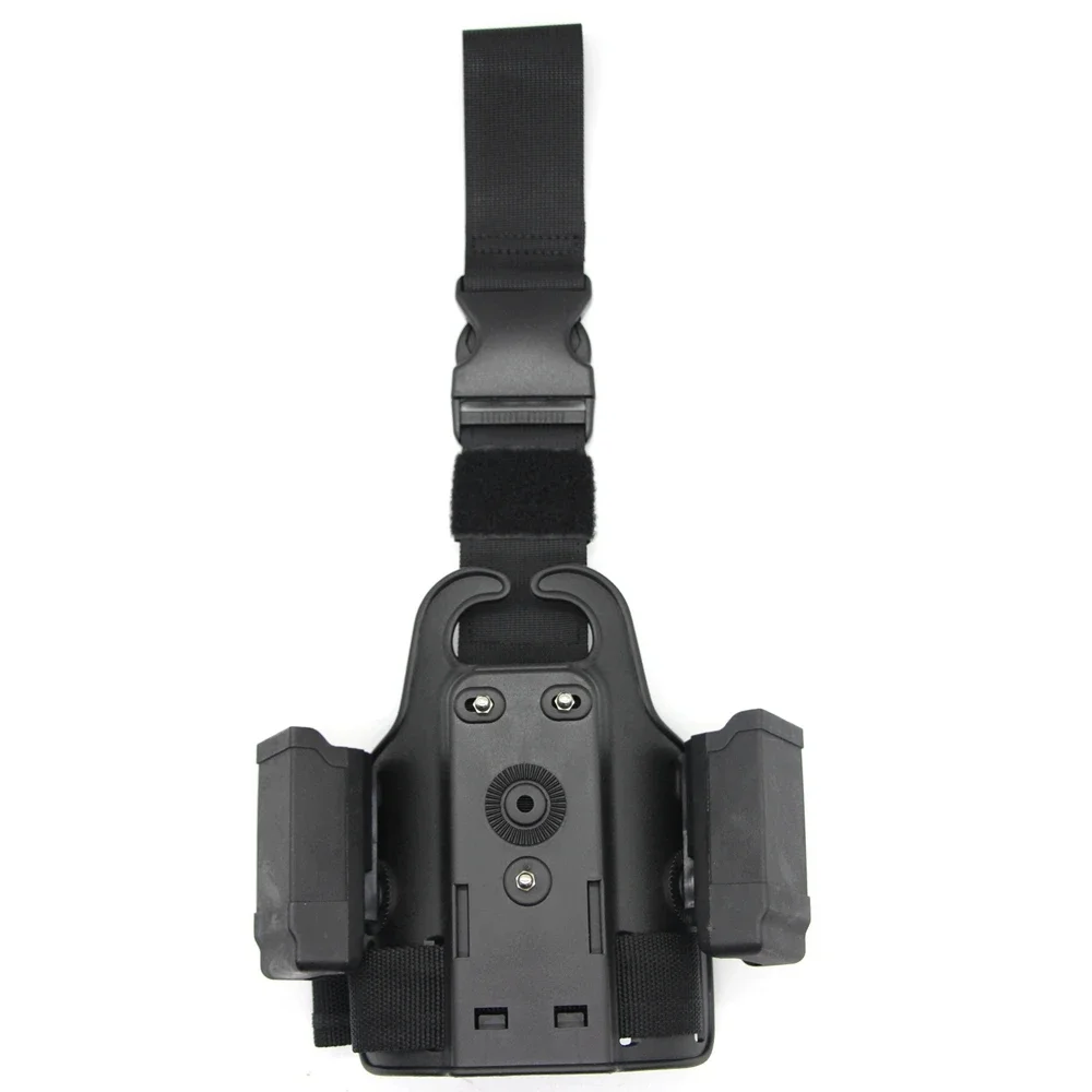 Funda táctica ajustable para muslo con cargador para pistola, Compatible con GL 17 Beta M9 Colt 1911 Beta PX4 - imagen 4