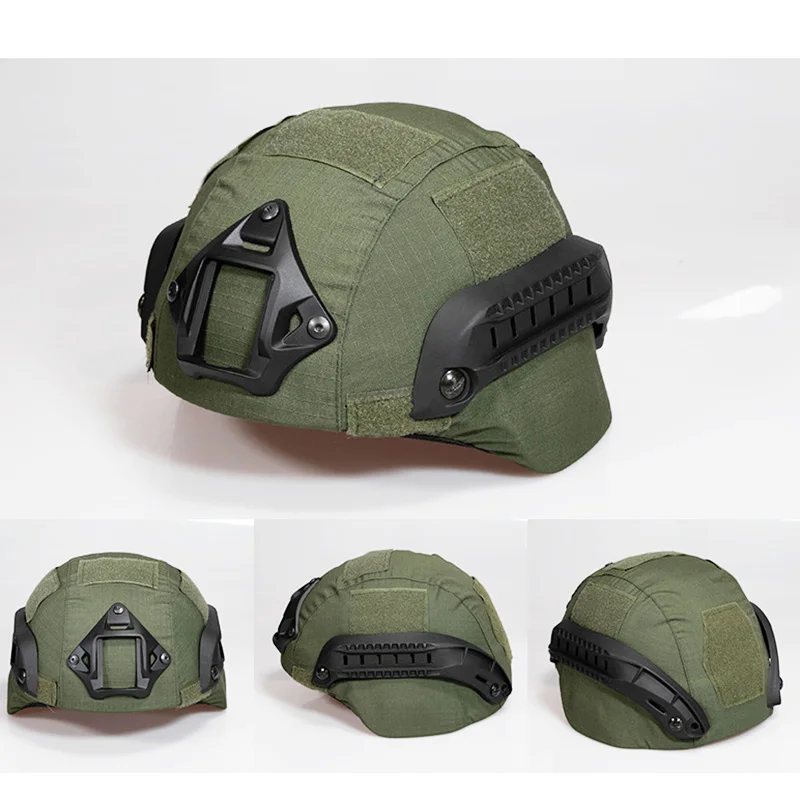 MICH2000 Funda para casco Airsoft al aire libre deportes camuflaje casco cubierta protectora tela SWAT casco accesorio para casco MICH - imagen 5