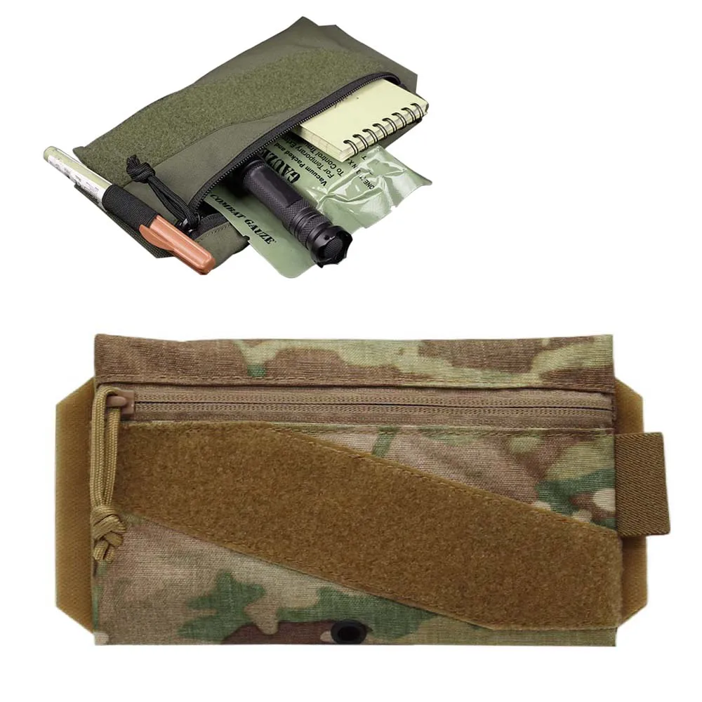 Bolsa táctica para dulces, chaleco de caza Universal, bolsillo expansor, gancho trasero, bolsa de almacenamiento de herramientas, aparejo de pecho de nailon, accesorios Airsoft