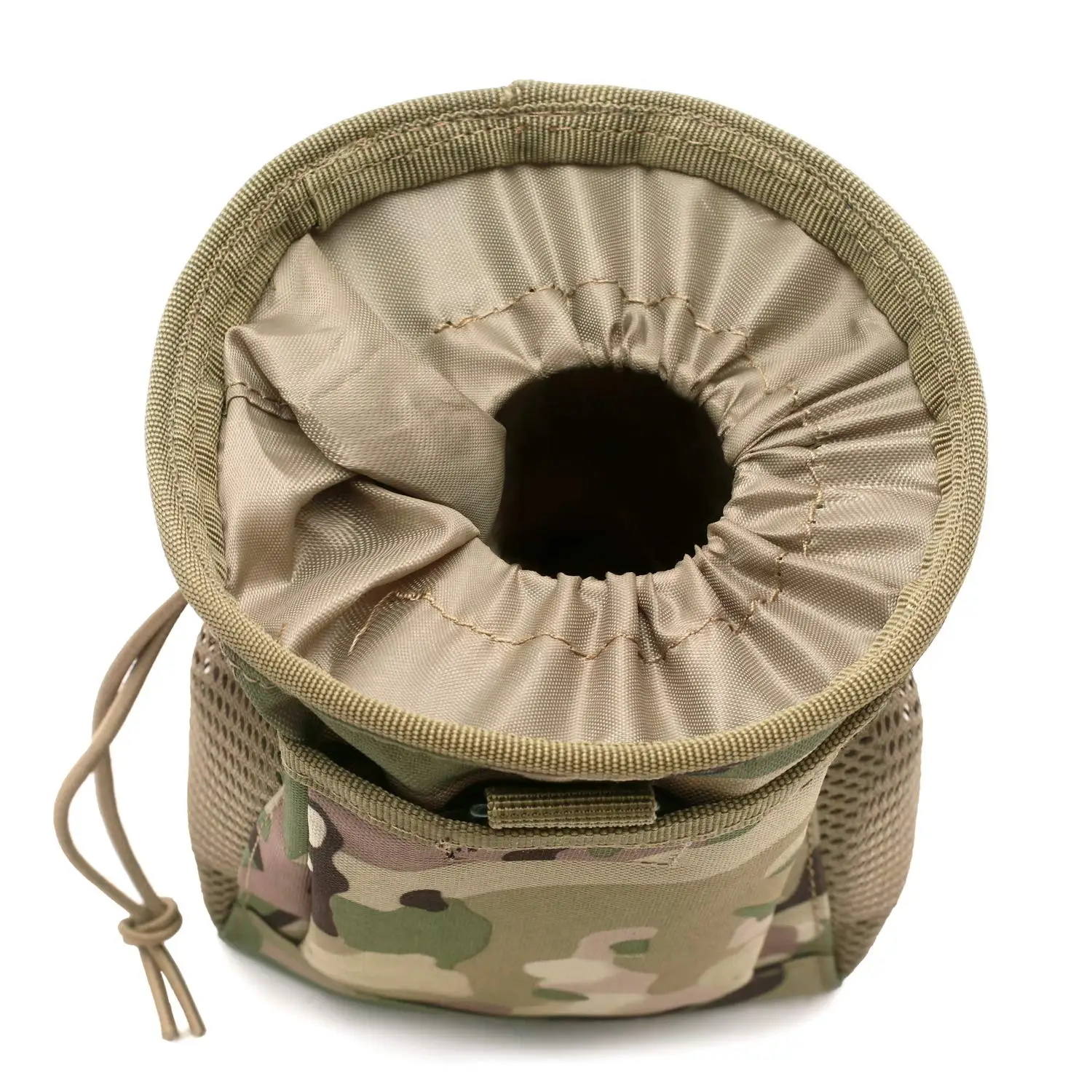 Bolsa táctica Molle con cordón ajustable para guardar munición, cinturón militar, riñonera para la cadera, para exteriores - imagen 5