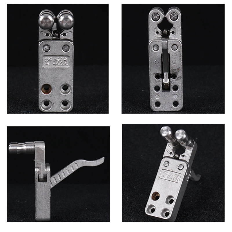 Esparcidor de lanzamiento al aire libre, herramienta de tirachinas de acero inoxidable, Dardo de pescado, accesorios de bola de acero, lanzador - imagen 4