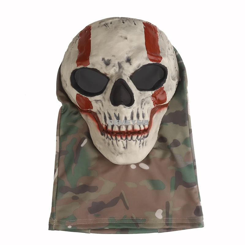 Casco táctico con máscara de calavera transpirable para airsoft - imagen 4