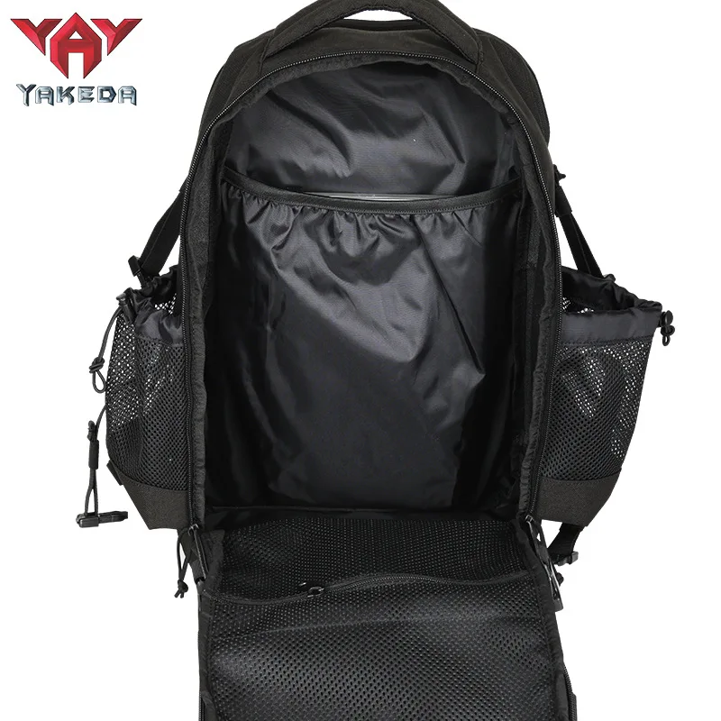 Yakeda-mochila militar impermeable de nailon para hombre, morral táctico de 22L, 1000D, para exteriores, Camping, caza, MOLLE - imagen 4