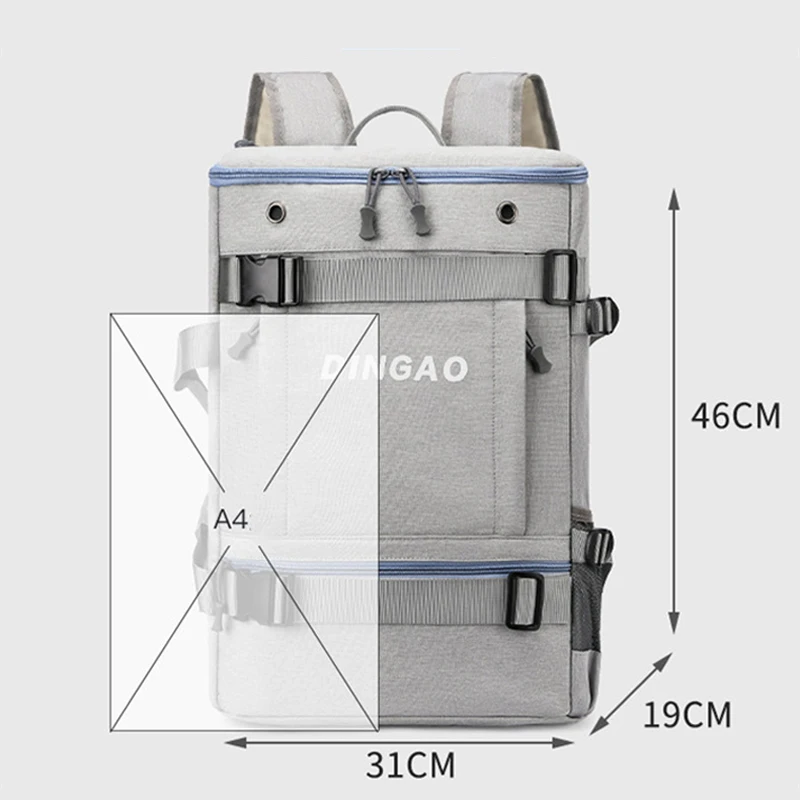 Deportes al aire libre monopatín escalada senderismo bolsa gimnasio Fitness mochila de negocios portátil viaje equipaje bolso Universidad mochila hombres - imagen 3