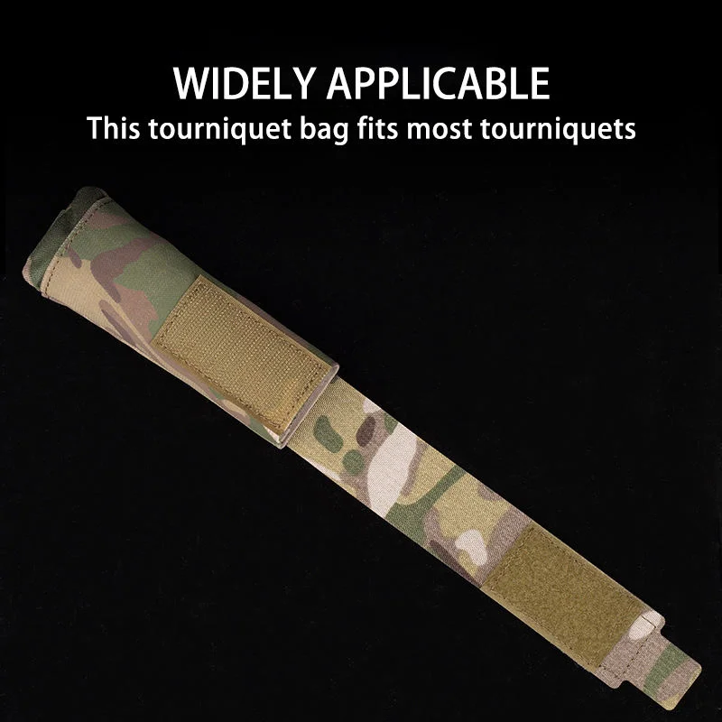 Knight Bolsa de torniquete MOLLE, kit médico táctico para chaleco