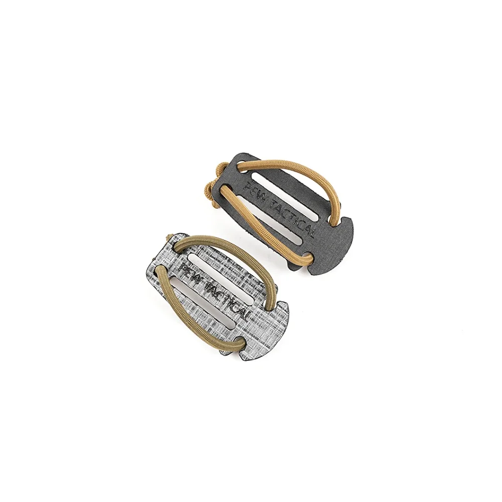 PEW Tactical intercomunicador PTT con fijación clip y soporte placa - imagen 3