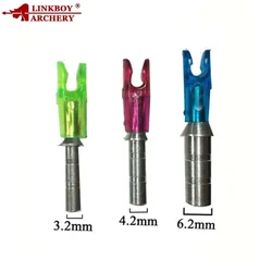 Linkboy Nock Pin Aluminio Flechas Caza – Arco Tradicional
