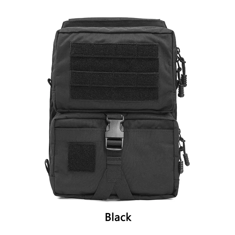 ASSAULT PANEL trasero tipo 1 chaleco táctico airsoft bolsa trasera para Mayflower Scarab bolsa de agua médica Molle de liberación rápida - imagen 2