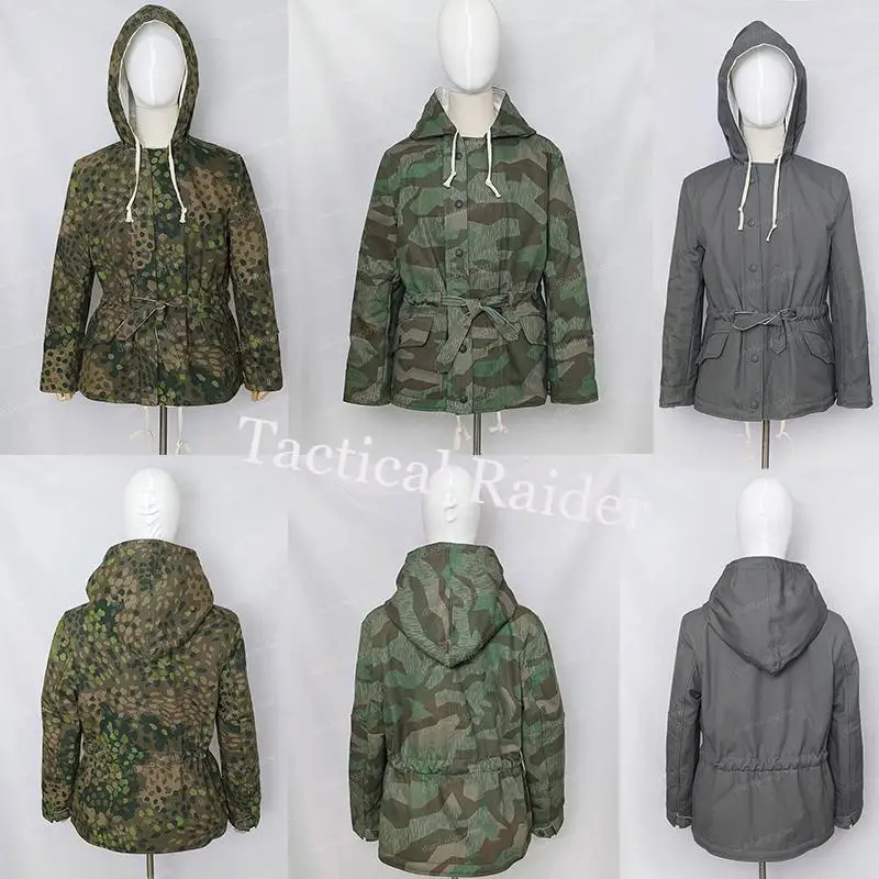 Dot44 chaqueta táctica camuflaje pea doble cara para frío y calor - imagen 3