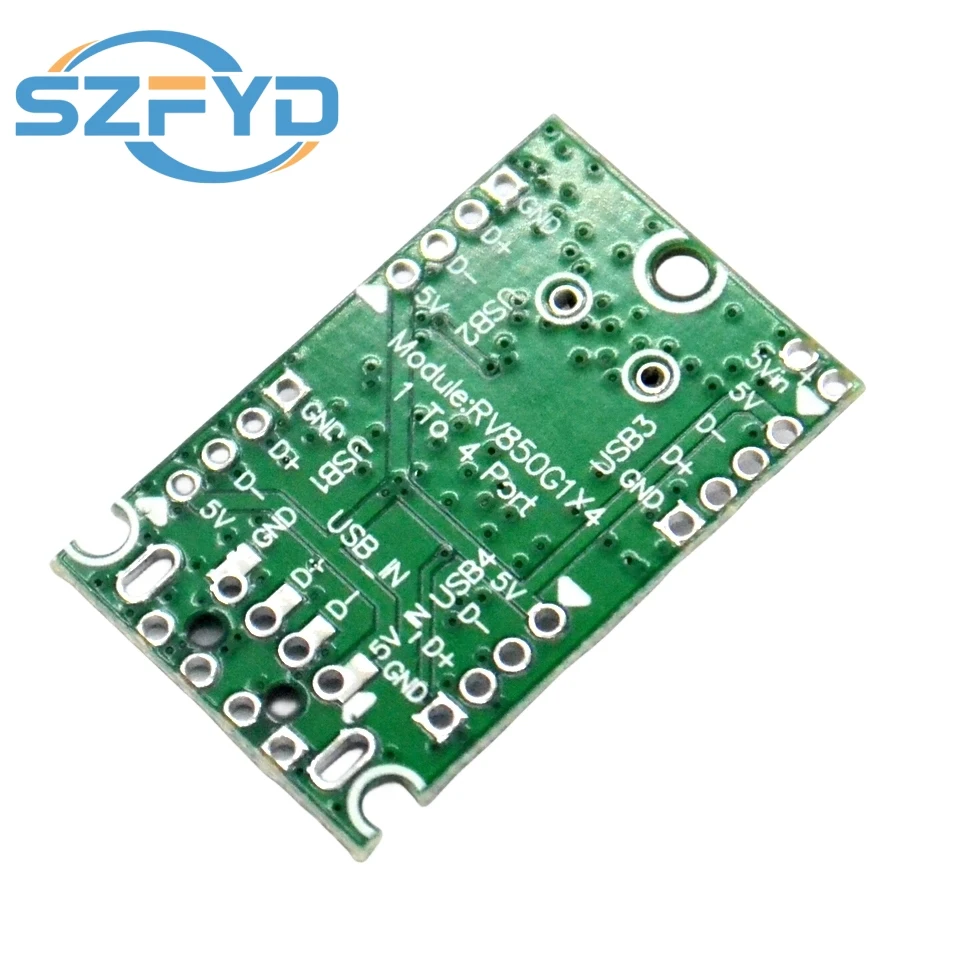 Módulo concentrador USB 2,0, placa divisora de 1 a 4 puertos, concentrador de expansión de alta velocidad para PC, Raspberry Pi, sistemas de desarrollo - imagen 4